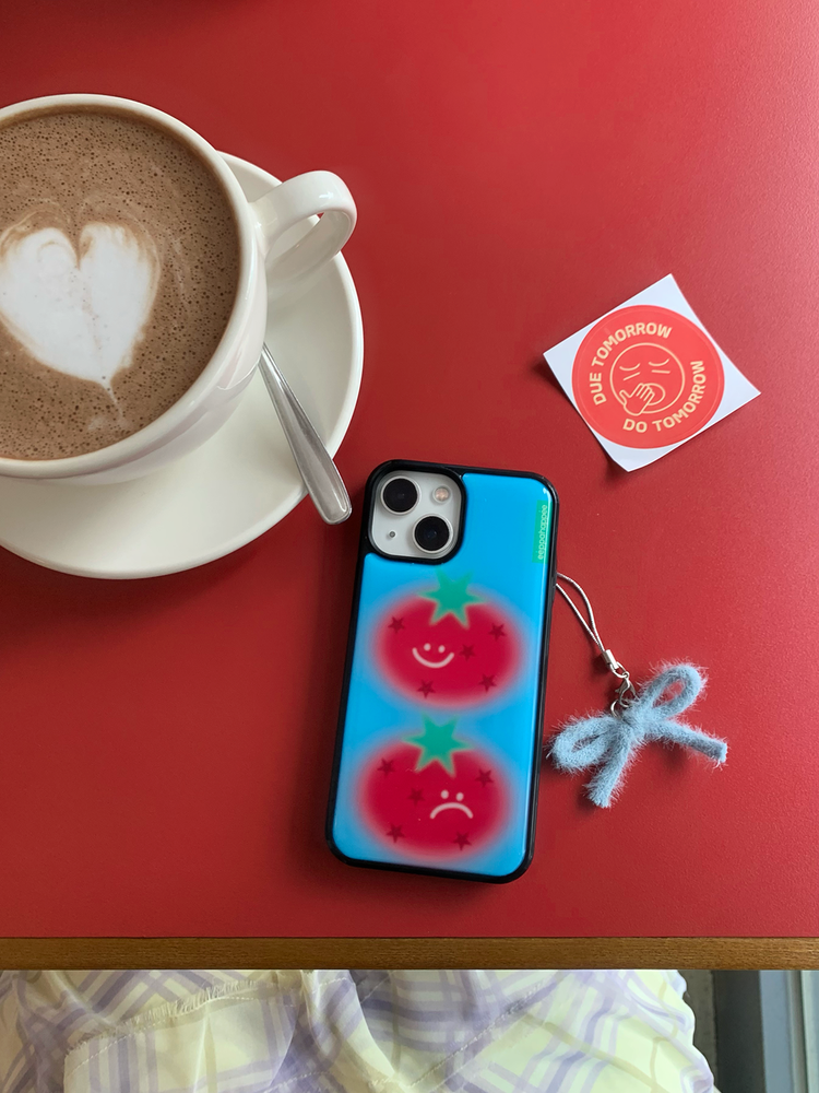 Eppah Emotional Tomato Case (Epoxy bumper/Glass/Magsafe)