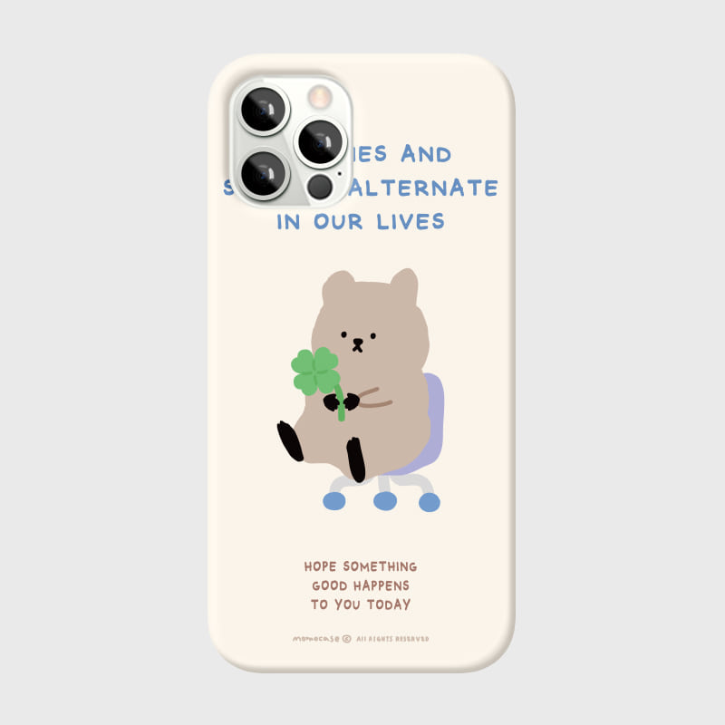 547 Lucky Quokka Phone Case (Hard 普通硬殼)
