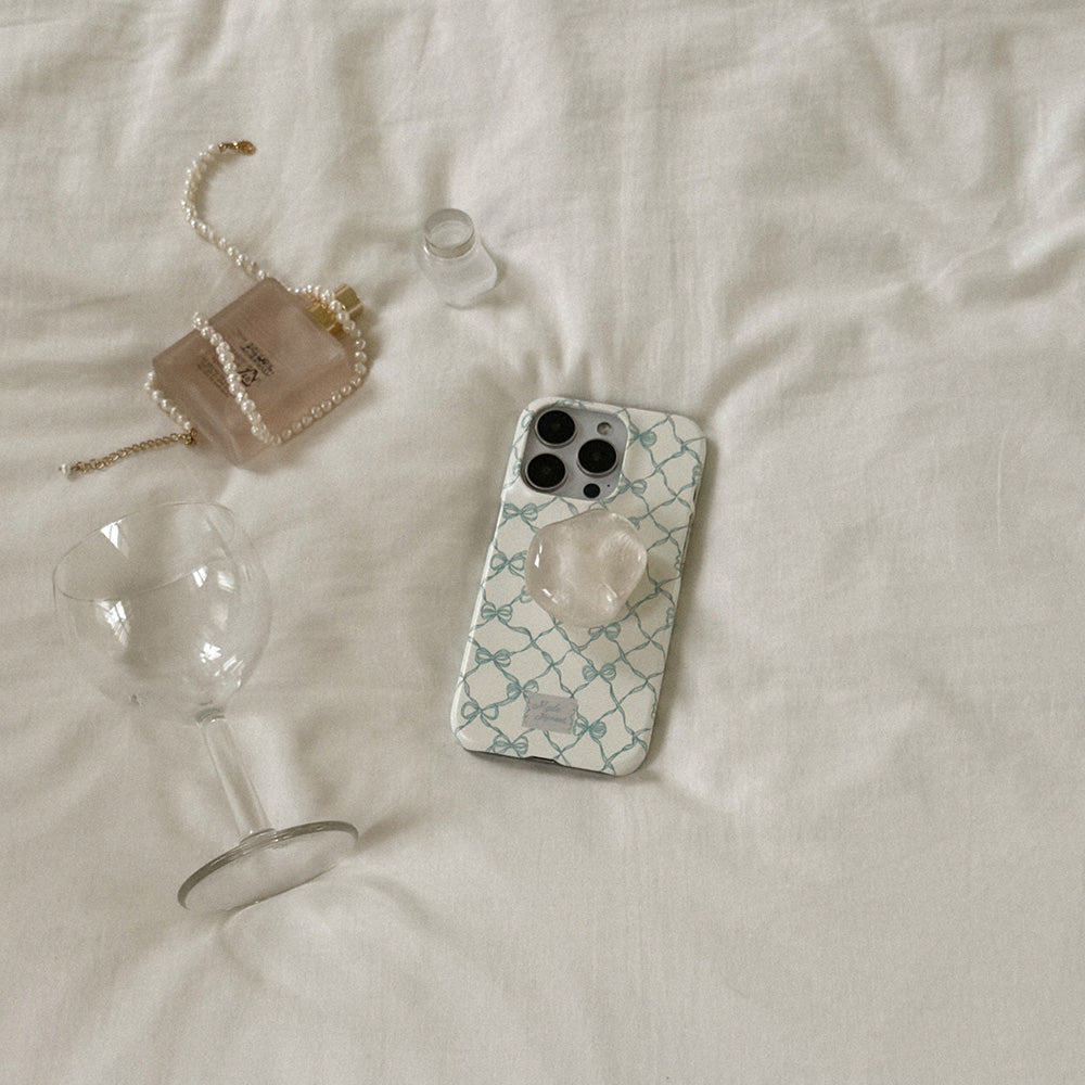 Ribbon Whimsy Phone Case (Hard/Card Storage/Magsafe) (3色)