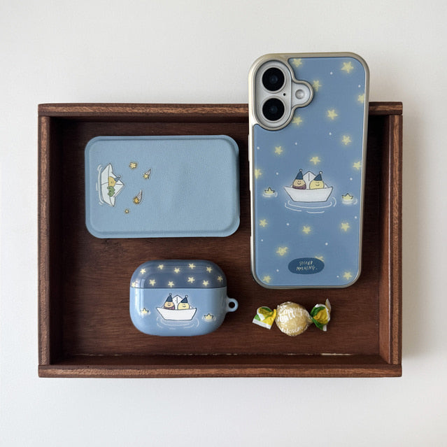 Second Morning Paper Ship Airpods Case