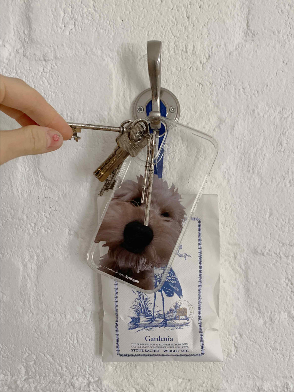 Byemypie Pupppy - Doodley Phone Case (Hard Jelly 透明殼)