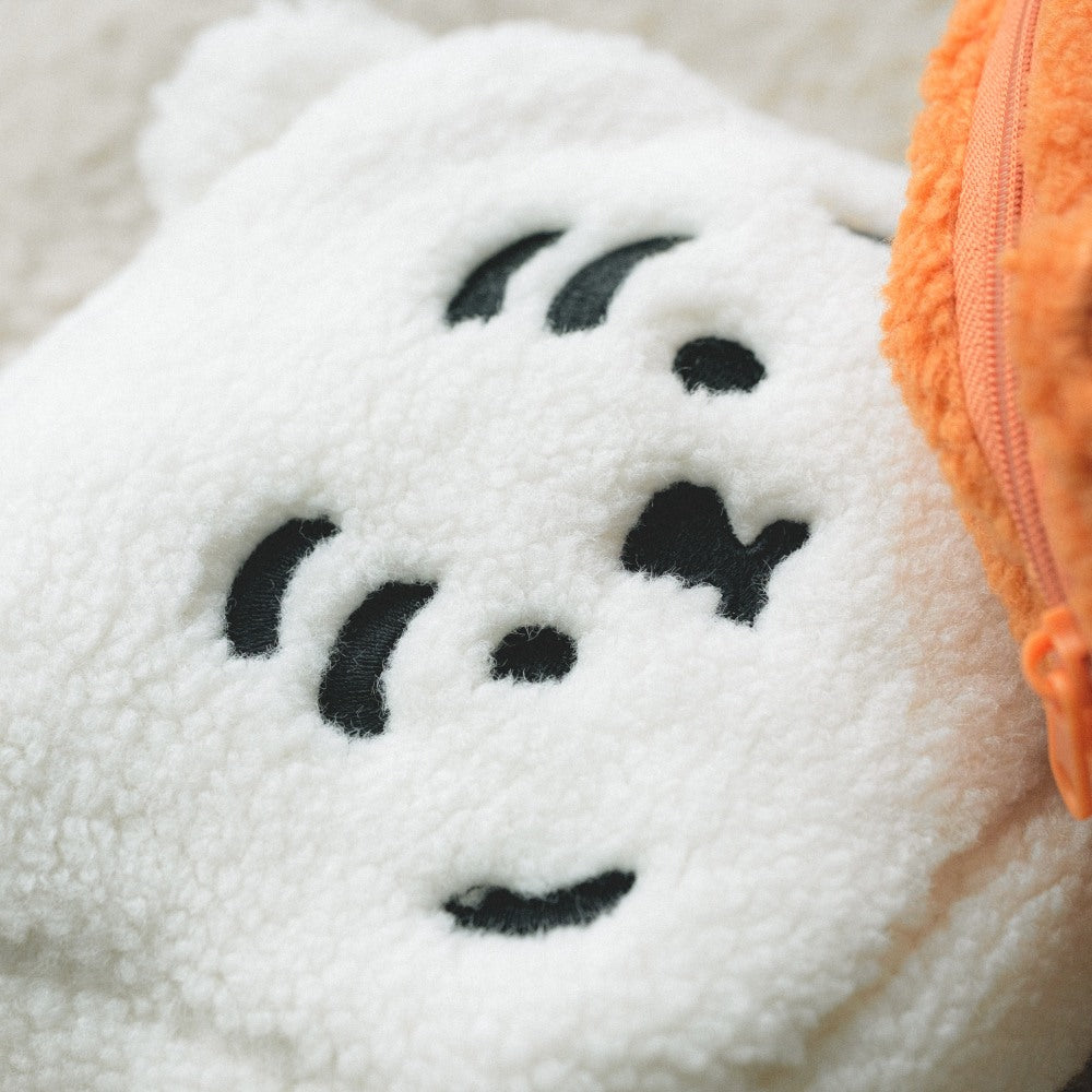 Muzik Tiger Fluffy Square Pouch (2色)