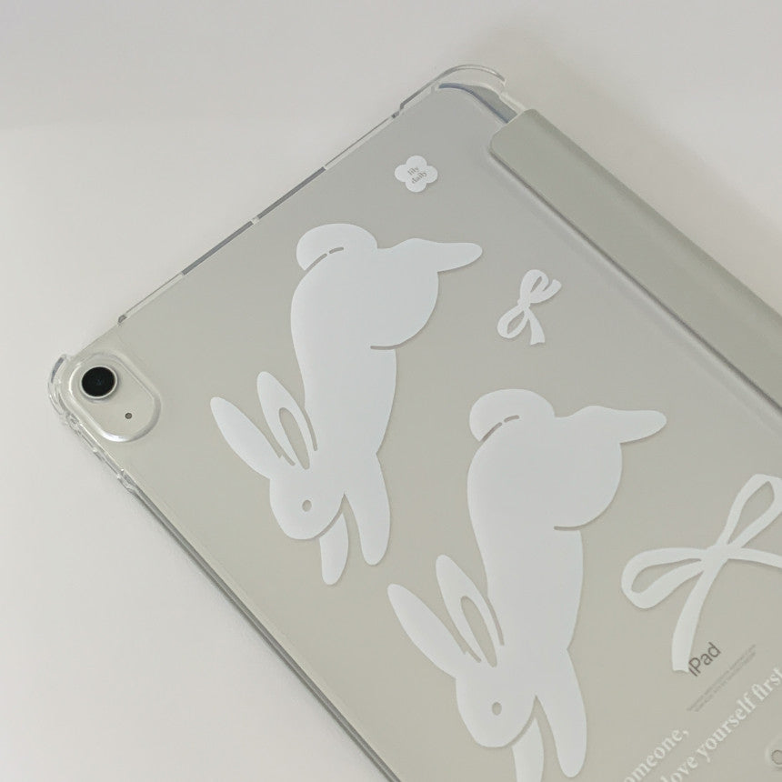 Lily daily Vintage Rabbit Ipad Cover (10.9/11/12.9/13 inch)
