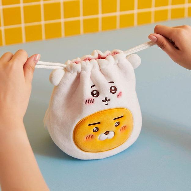 Chiikawa X Kakaofriends Face Pouch