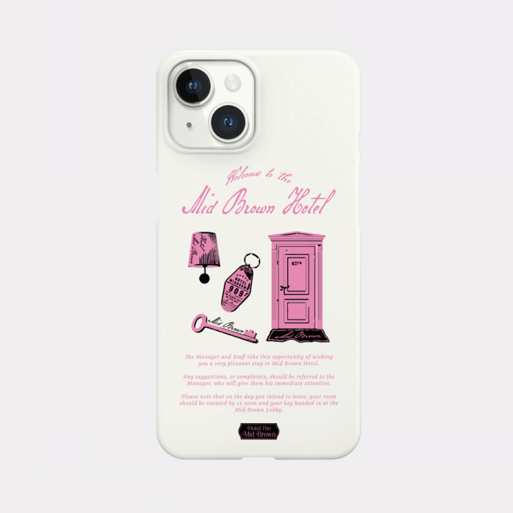 Hotel the Mid Brown Phone Case (Hard 普通硬殼) (2色)