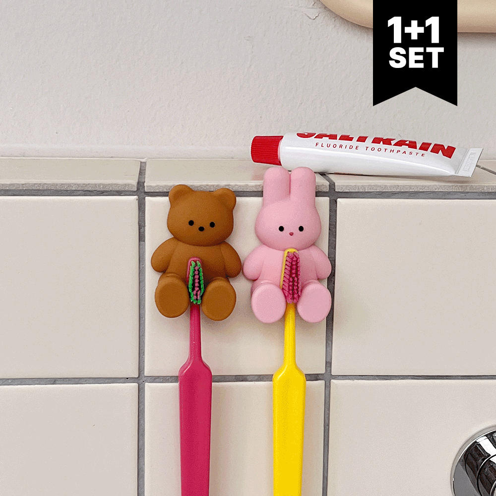 【Set】Gummy+Windy Toothbrush Holder 牙刷架
