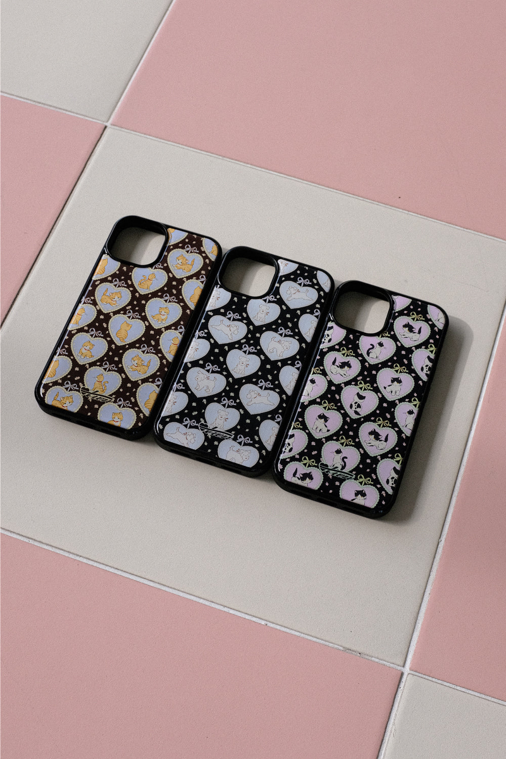 Twiner Kitty Brown Phone Case (Epoxy)