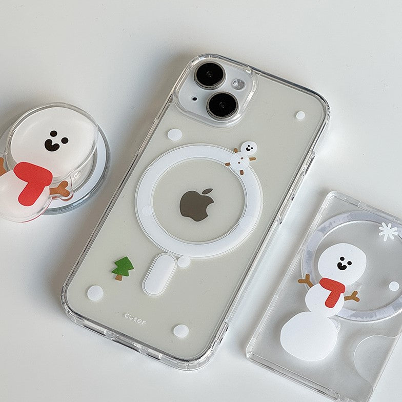 Cuter Snowman Garden Magsafe Case