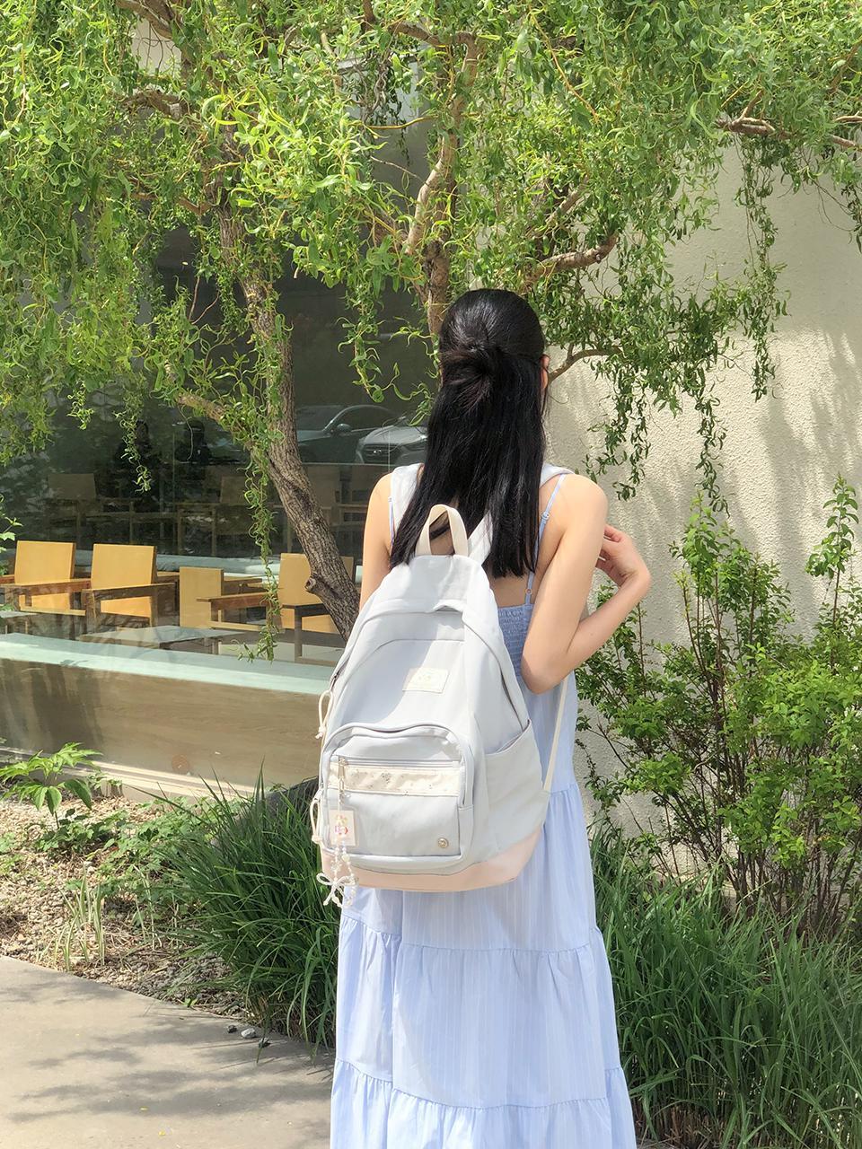Ovuni Bon Voyage Backpack - Pastel blue