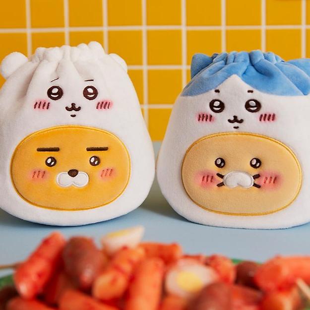 Chiikawa X Kakaofriends Face Pouch