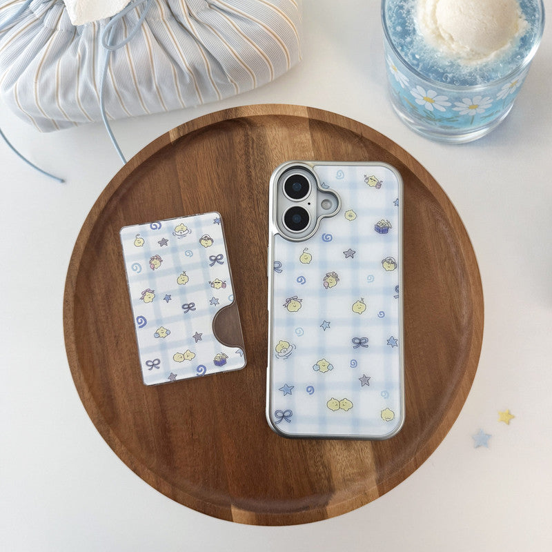 Second Morning Blue Lemon Soda Case (Glass Silver Bumper)