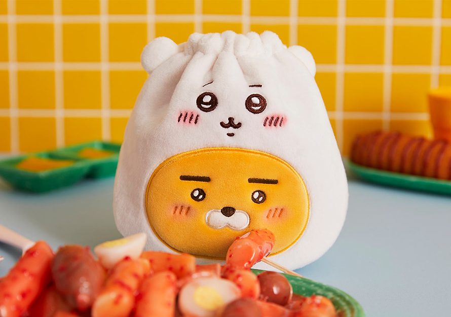Chiikawa X Kakaofriends Face Pouch