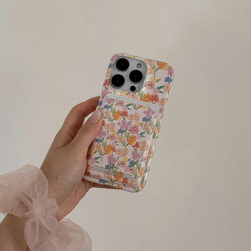 Blooming Aura Phone Case (Hard/Card Storage/Magsafe)