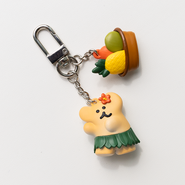 【預訂】Dinotaeng Tanning QUOK & BOBO Keychain 變色鎖匙扣