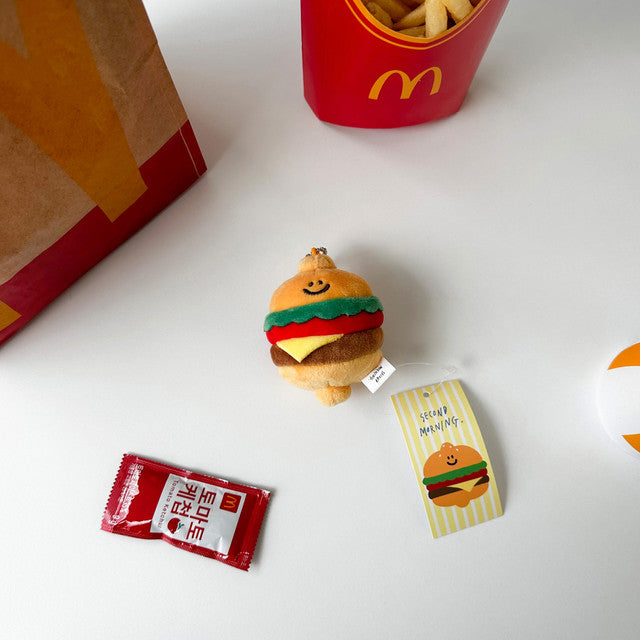 Second Morning Burger Lemony Keyring