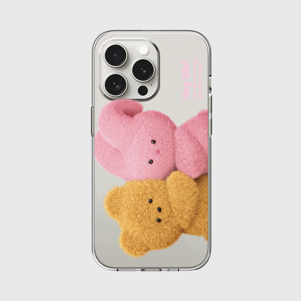 Big Hug Friends Phone Case (Clear 透明殼)