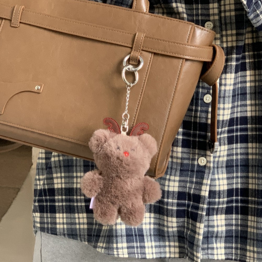 Olivet Christmas Edition Keychain (Cat Santa/Bear Rudolph)