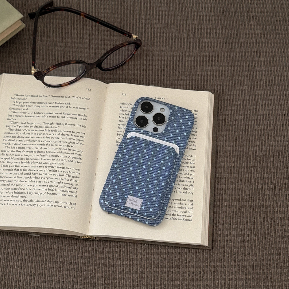 Denim Groove Phone Case (Hard/Card Storage/Magsafe) (4款)
