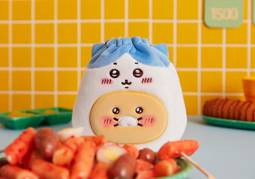 Chiikawa X Kakaofriends Face Pouch