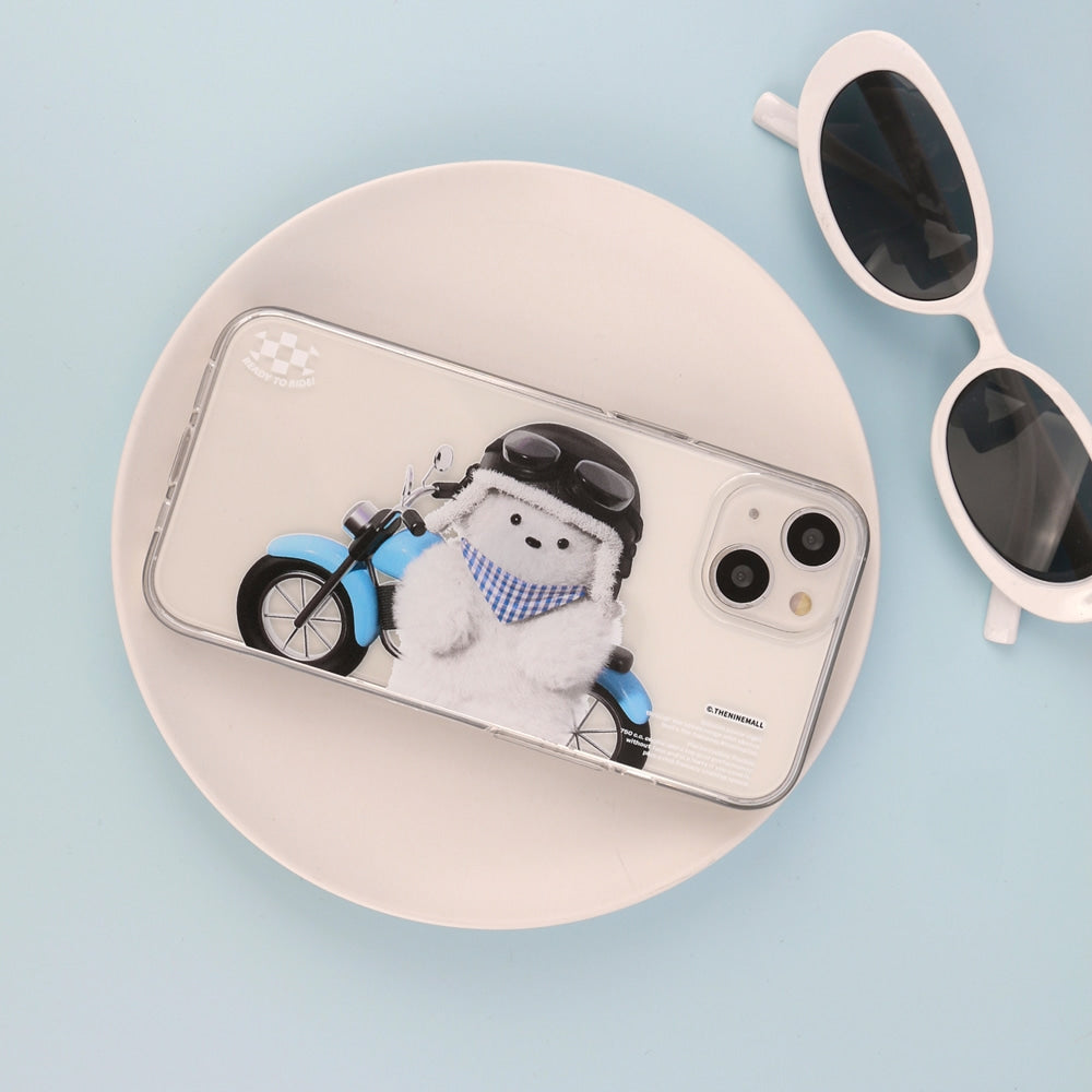 Rider Puppy Phone Case (Clear/Tank Clear 透明/透明Tank款)