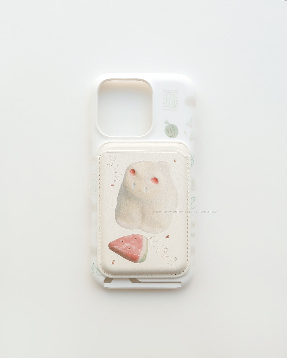 I live with six cats Dreams Magsafe Wallet