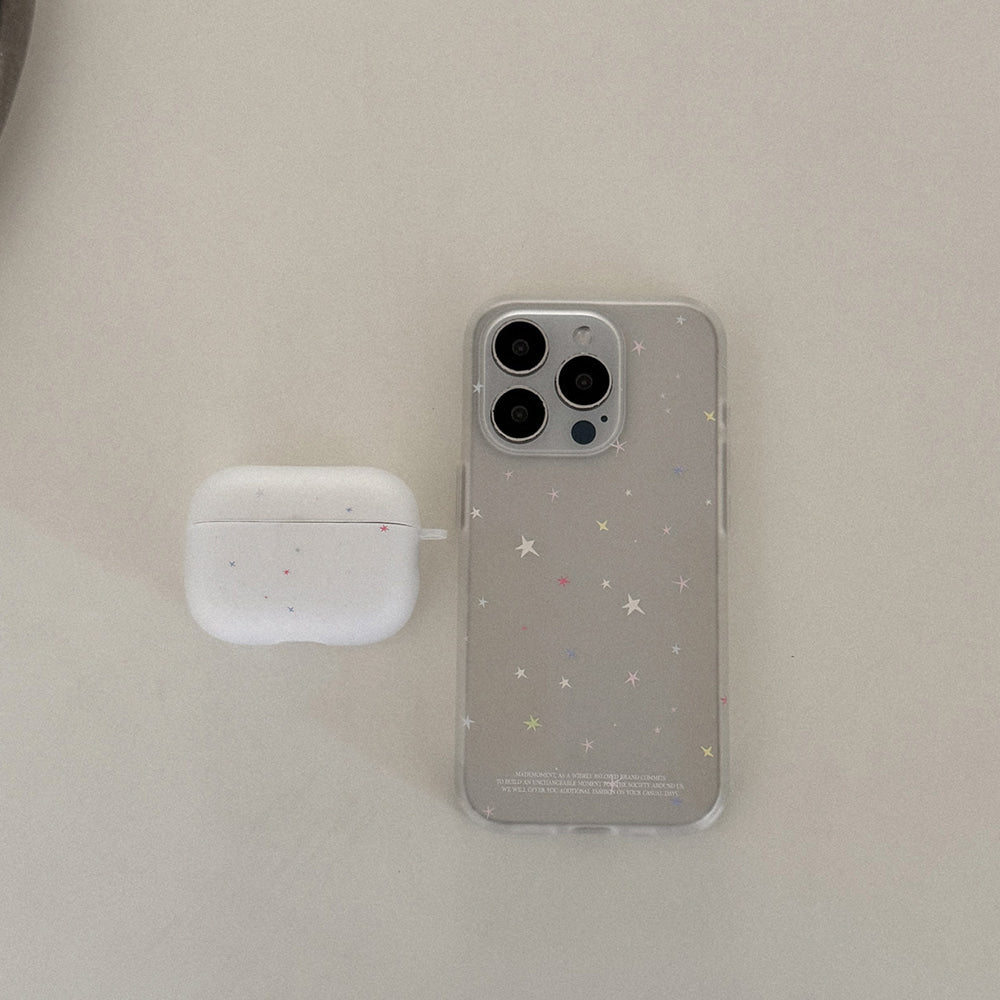 Mademoment Twinkling Star Pattern Airpods Case (半透明殼)