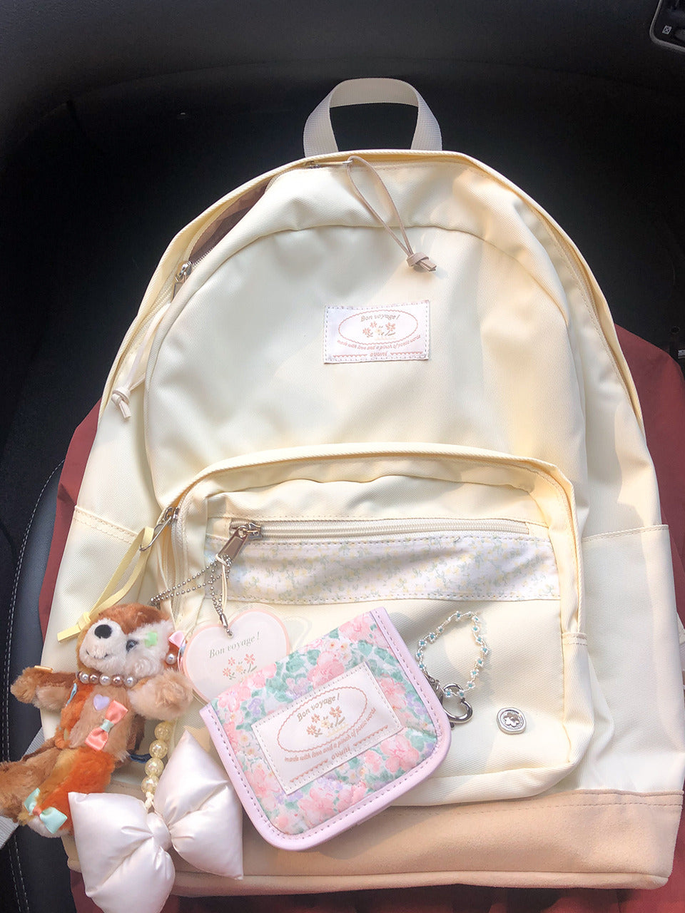 Ovuni Bon Voyage Backpack - Lemon butter