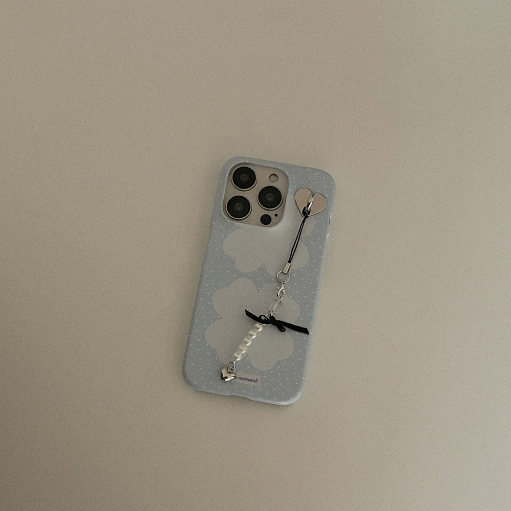 Pastel Clover Phone Case (Hard/Card Storage/Magsafe) (3色)