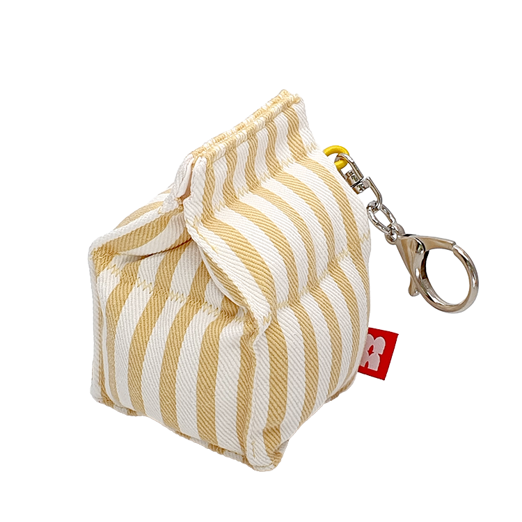 Momello Lemon Candy Mini Milk Keyring Pouch