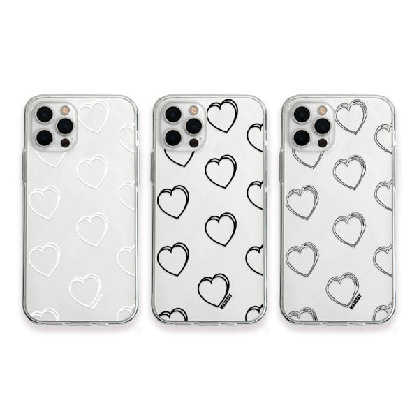 Mazzzzy signature heart case (Jelly/Jelly Hard/Magsafe)
