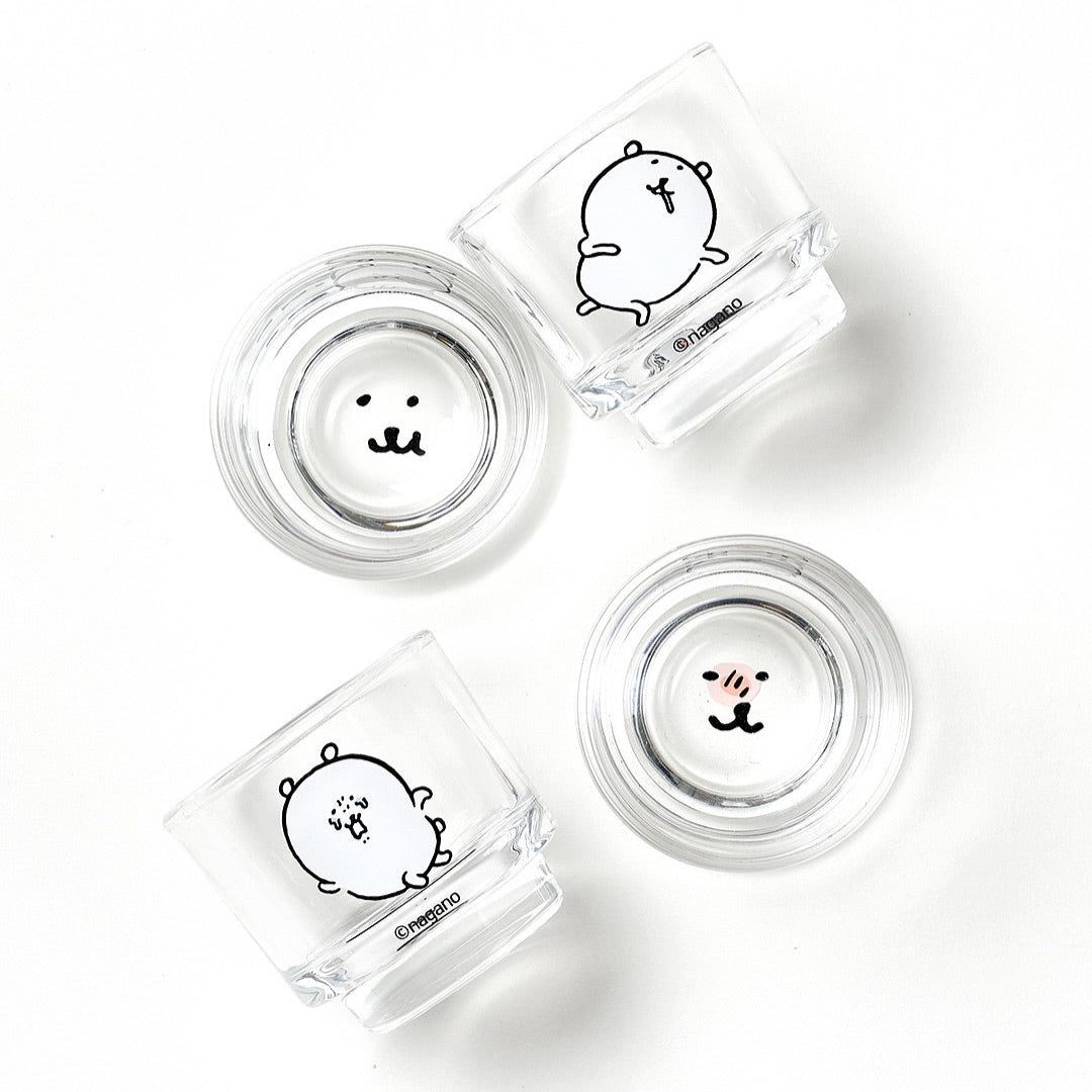 Joke Bear Mini Glass Cup Set 燒酒杯