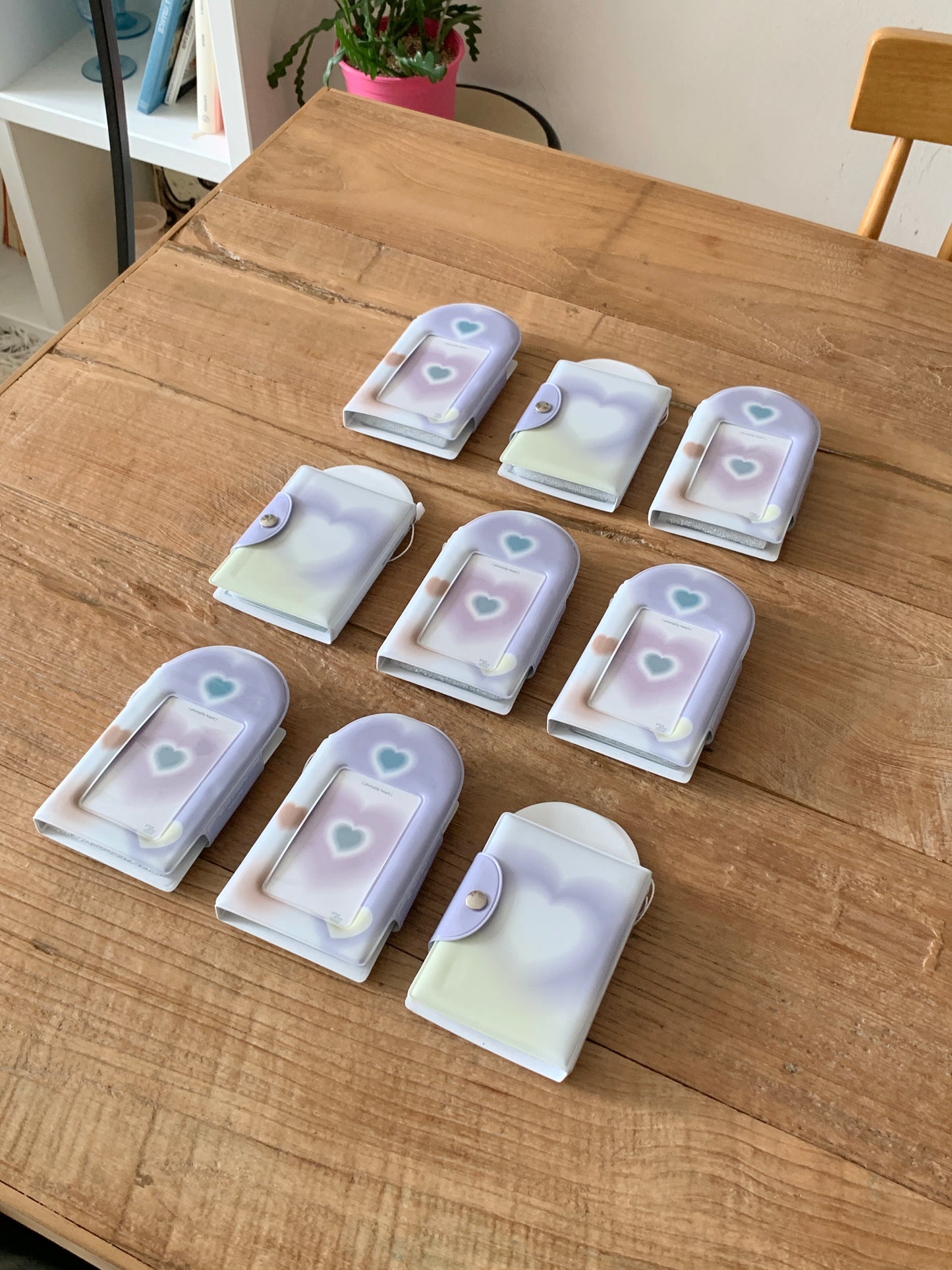 Your Emotions Plumpily Heart Collect Book / pastel purple 卡簿