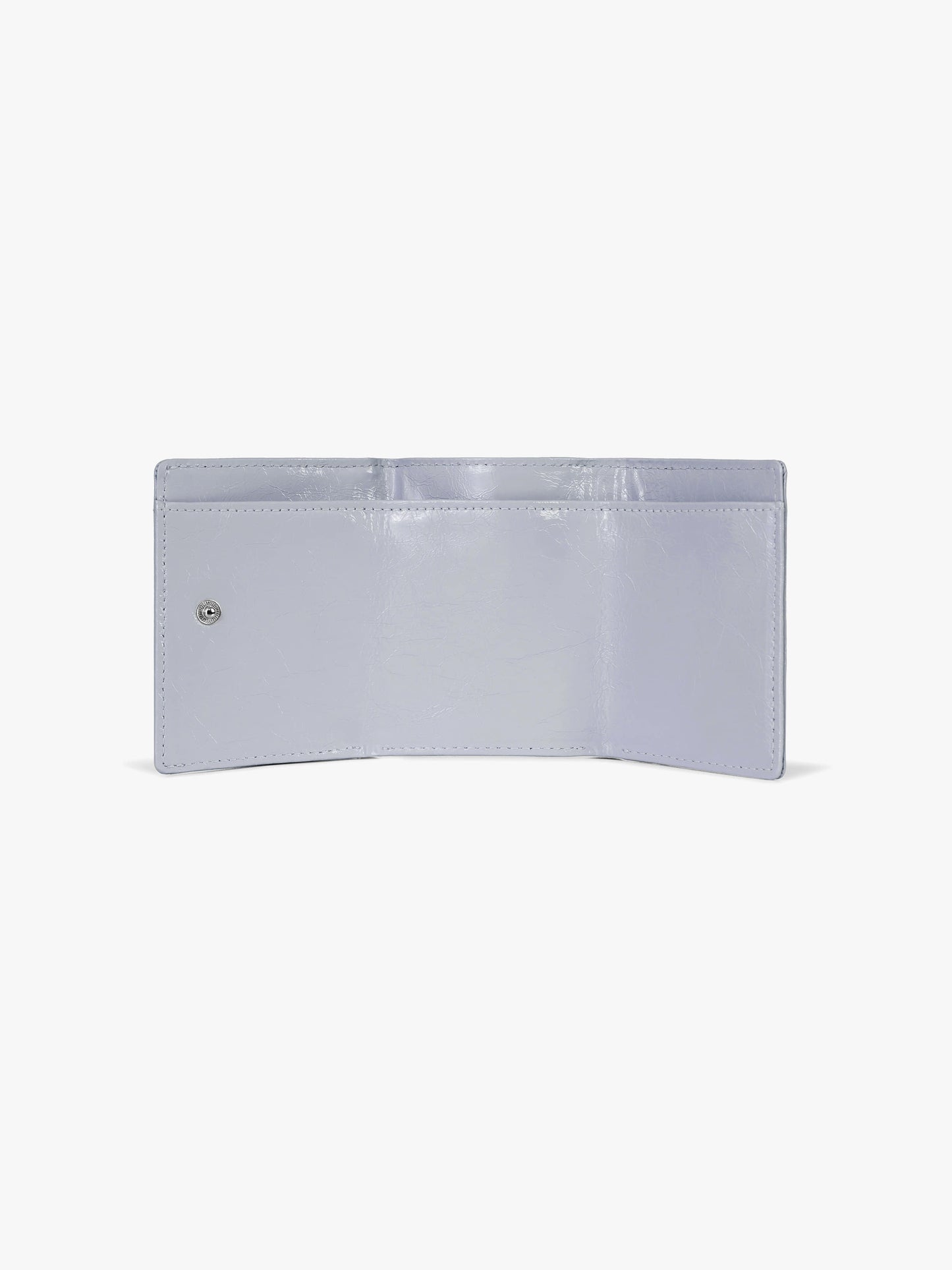 Fennec Crinkle Halfmoon Mini Wallet -Misty Lavender