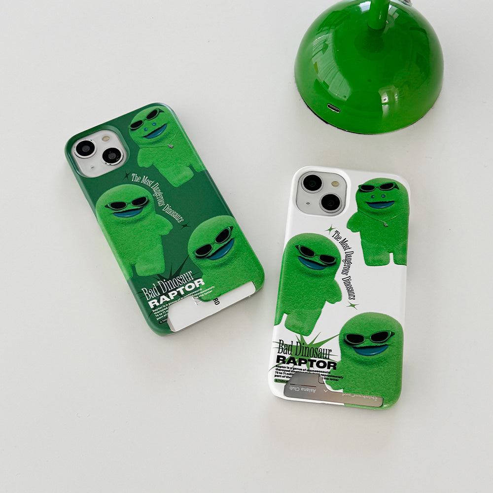 Pattern Bad Raptor Phone Case (Hard/Card Storage) (2色)
