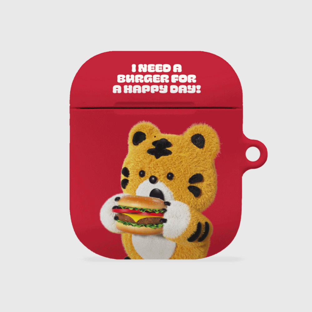 Favorite Hamburger Airpods Case (Hard 硬殼)