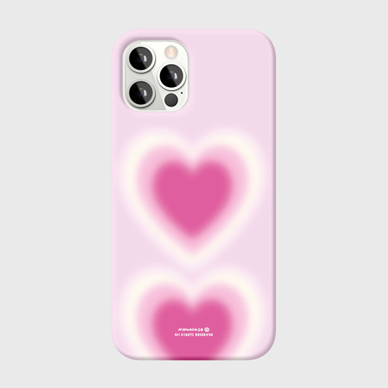 556 Blur Heart Phone Case (Hard 普通硬殼)