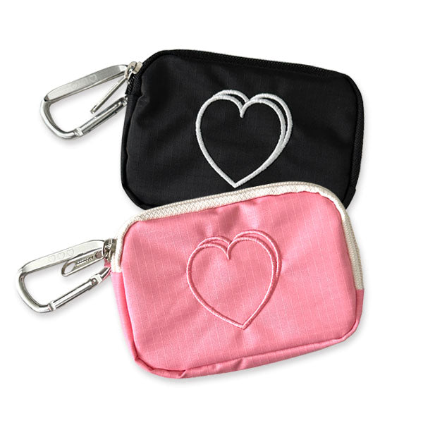 Mazzzzy signature heart card wallet (2 colors)
