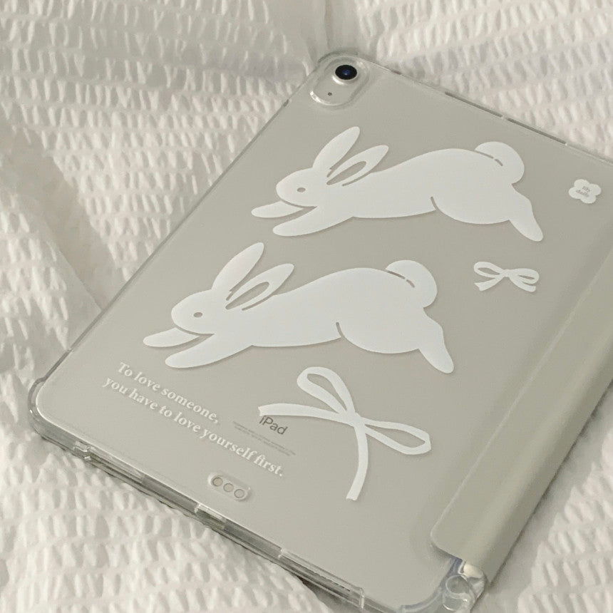 Lily daily Vintage Rabbit Ipad Cover (10.9/11/12.9/13 inch)