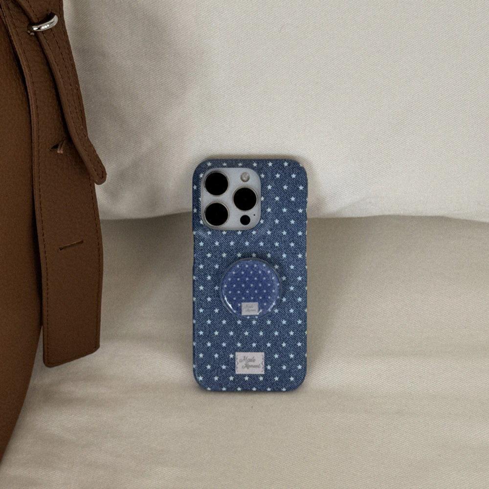 Denim Groove Phone Case (Hard/Card Storage/Magsafe) (4款)