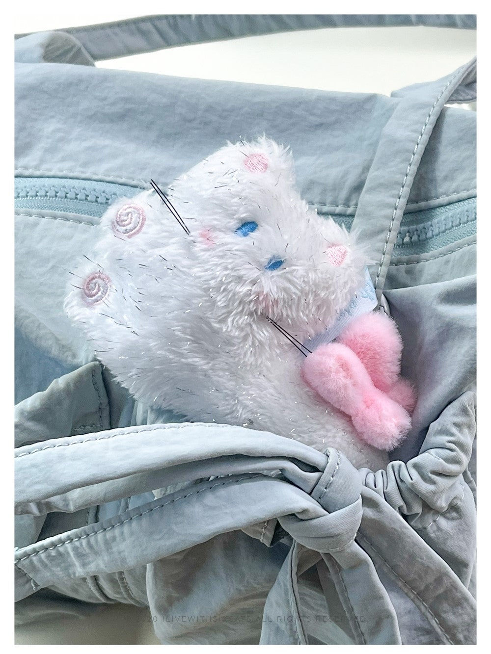 I live with six cats ˚ ₊‧꒰ა Dreamy Buddy Mandon ໒꒱ ‧₊˚ Doll keyring