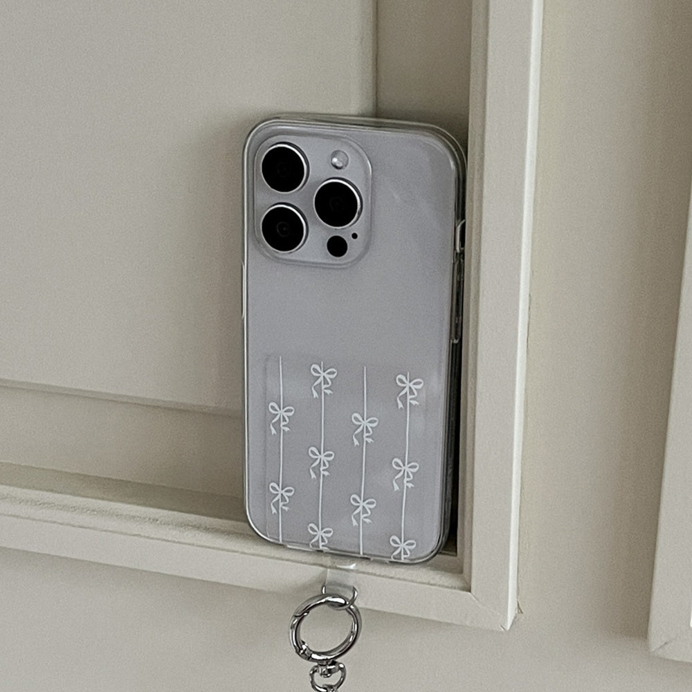 【9折加購】Mademoment Line Ribbon Pattern Tag Holder (4色)