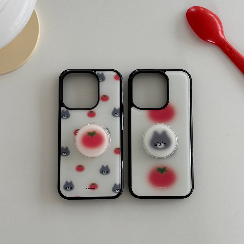 Tomato Hey Cat Case (Epoxy Bumper)