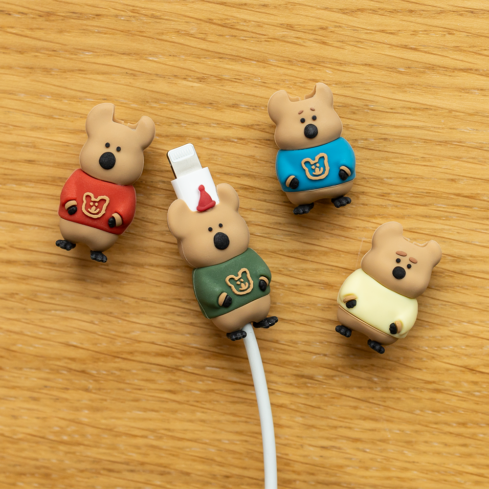 Dinotaeng Quokka in School Cable Protector (4款)