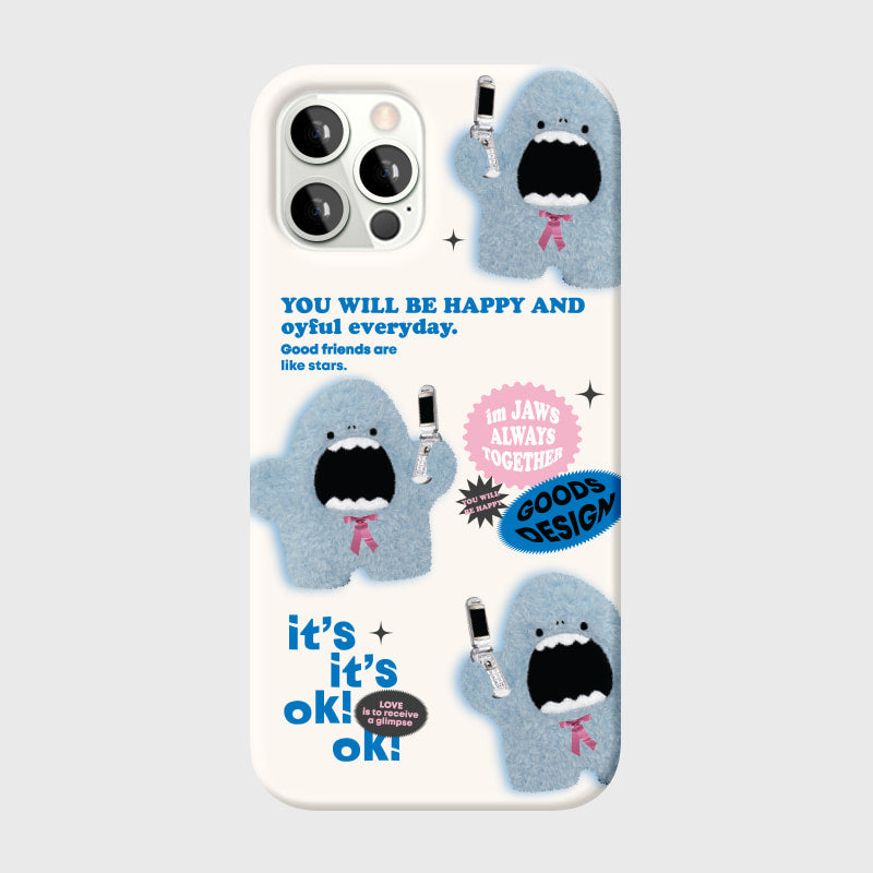 598 OK! Jaws Phone Case (Hard 普通硬殼)