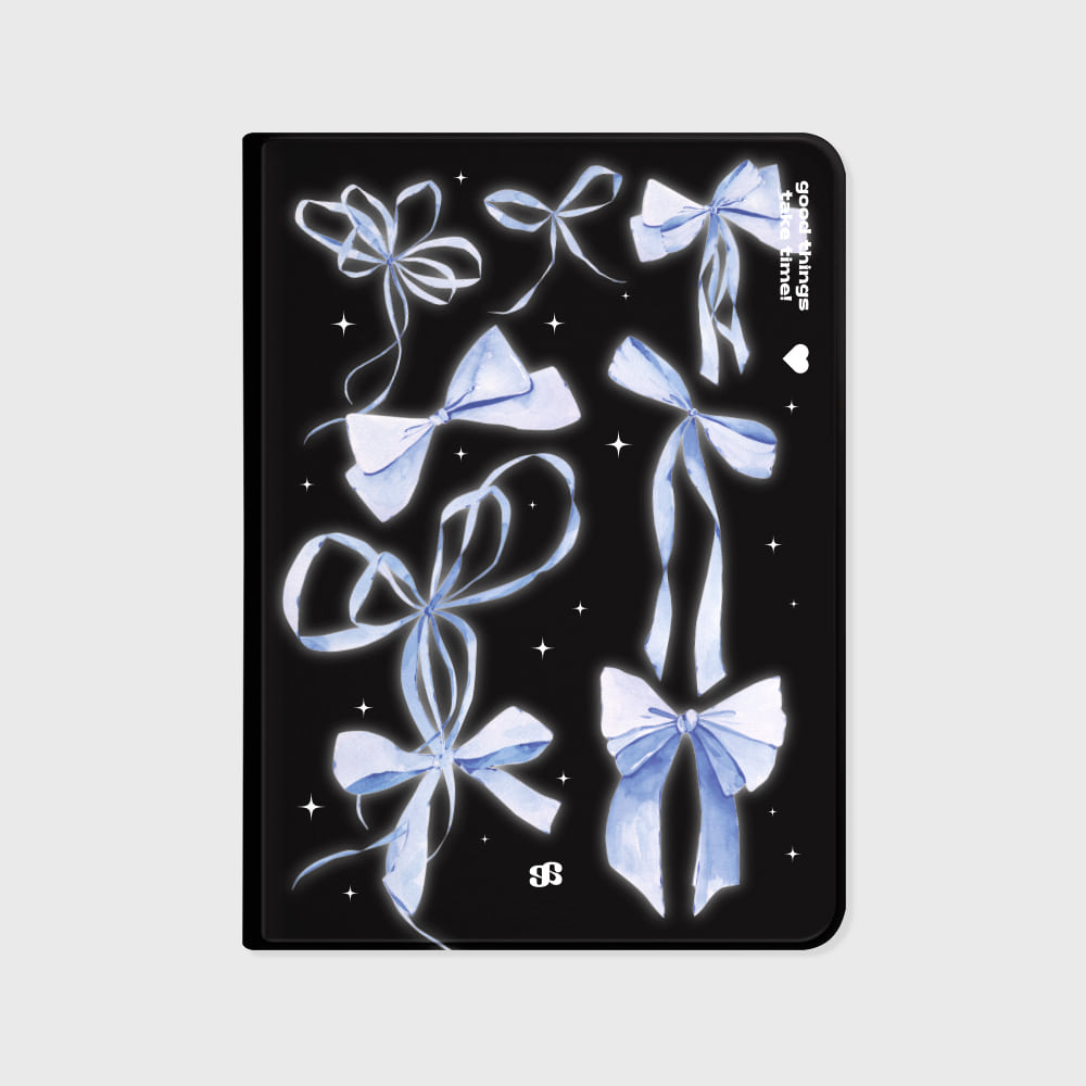 BLUE RIBBON BLACK IPAD COVER