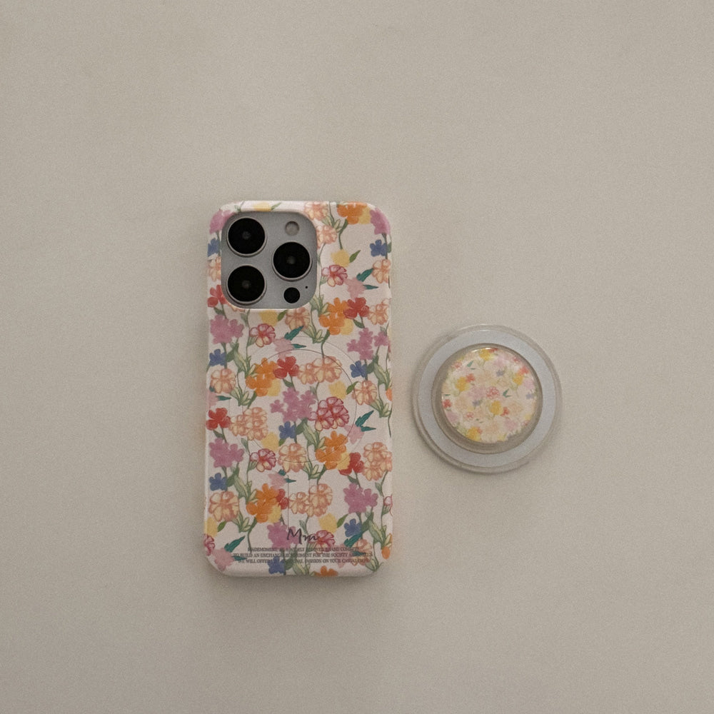 Blooming Aura Phone Case (Hard/Card Storage/Magsafe)