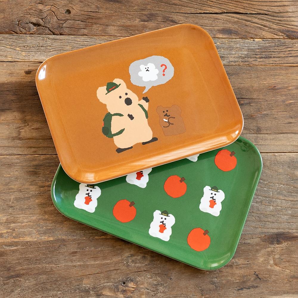 Dinotaeng Quokka & BOBO in the Woods Tray