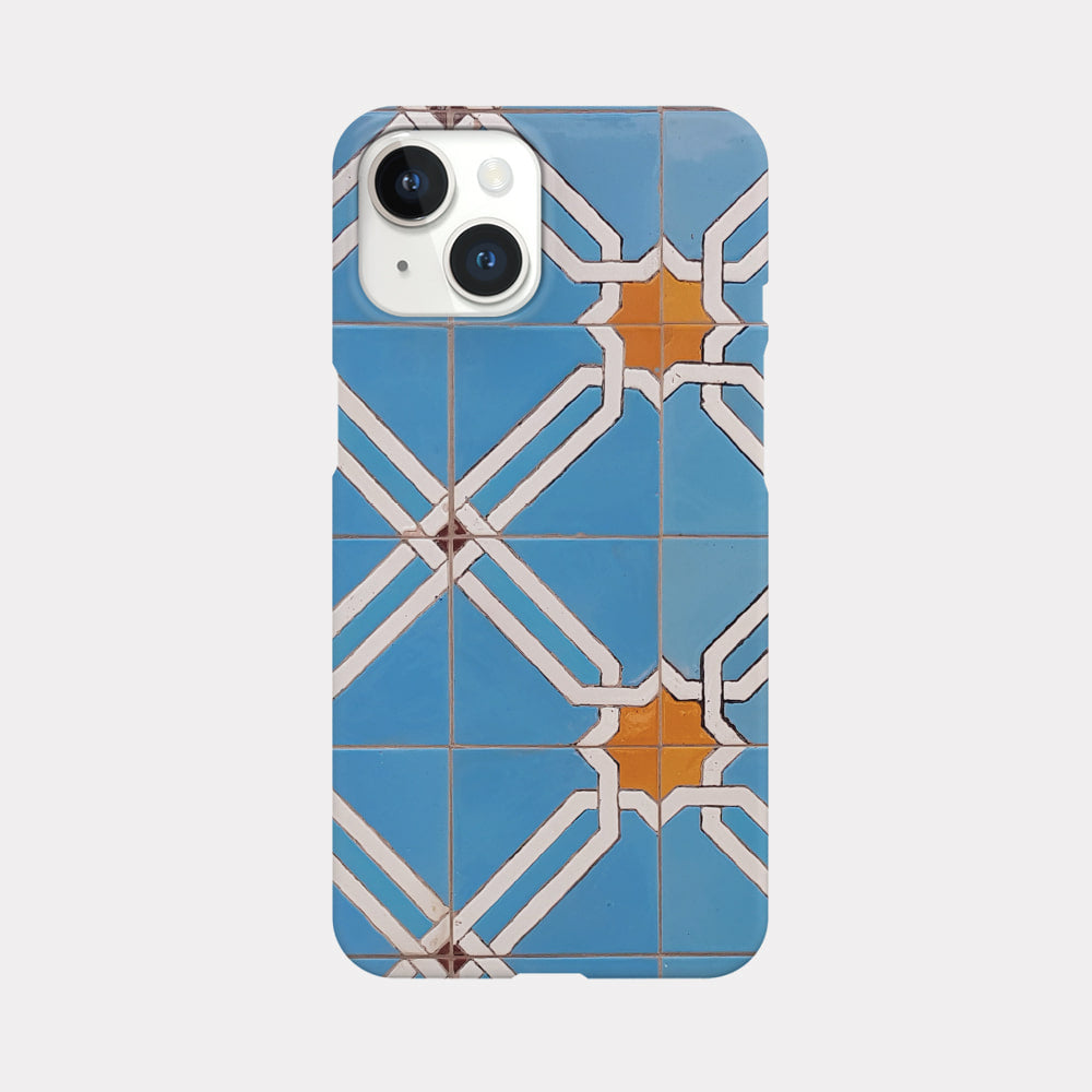 Old Blue Tile Phone Case (Hard 普通硬殼)