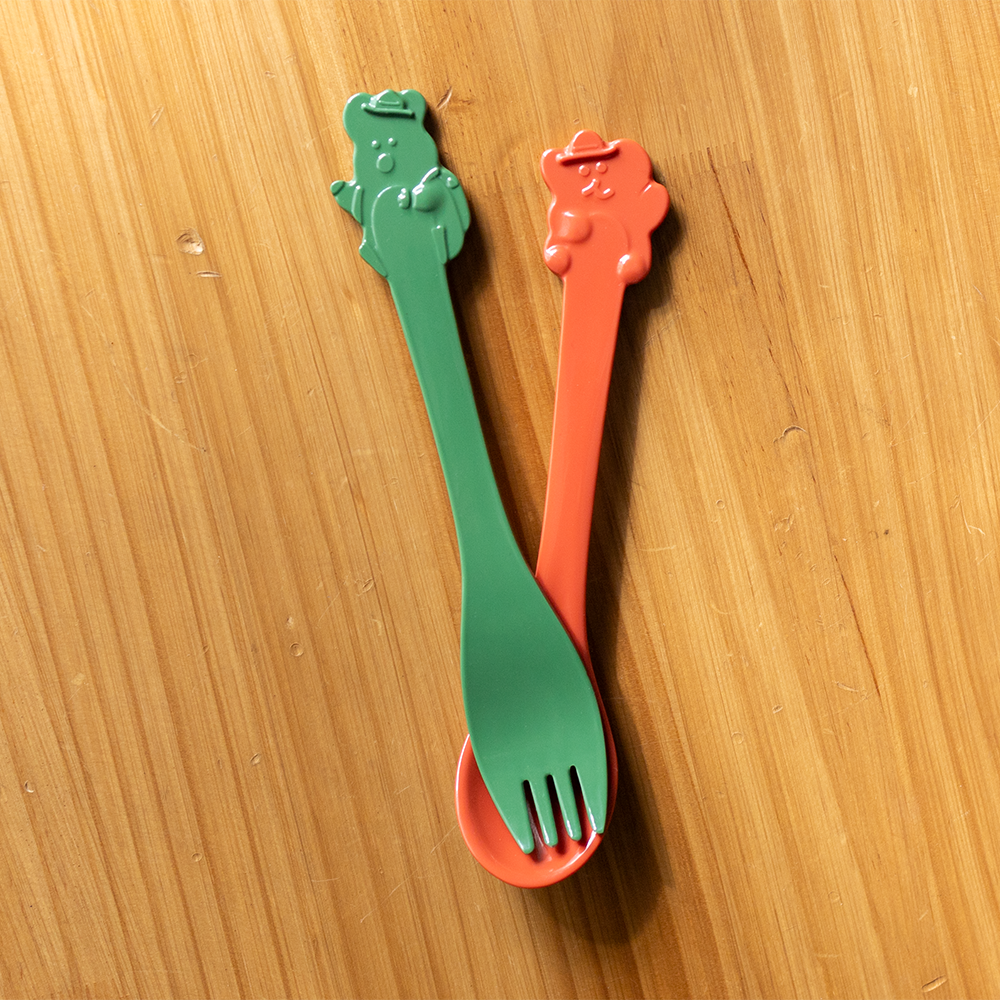 Dinotaeng Quokka & BOBO Picnic Cutlery Set