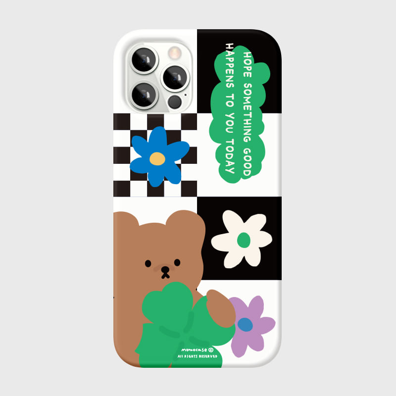 537 Clover Bear Phone Case (Hard 普通硬殼)